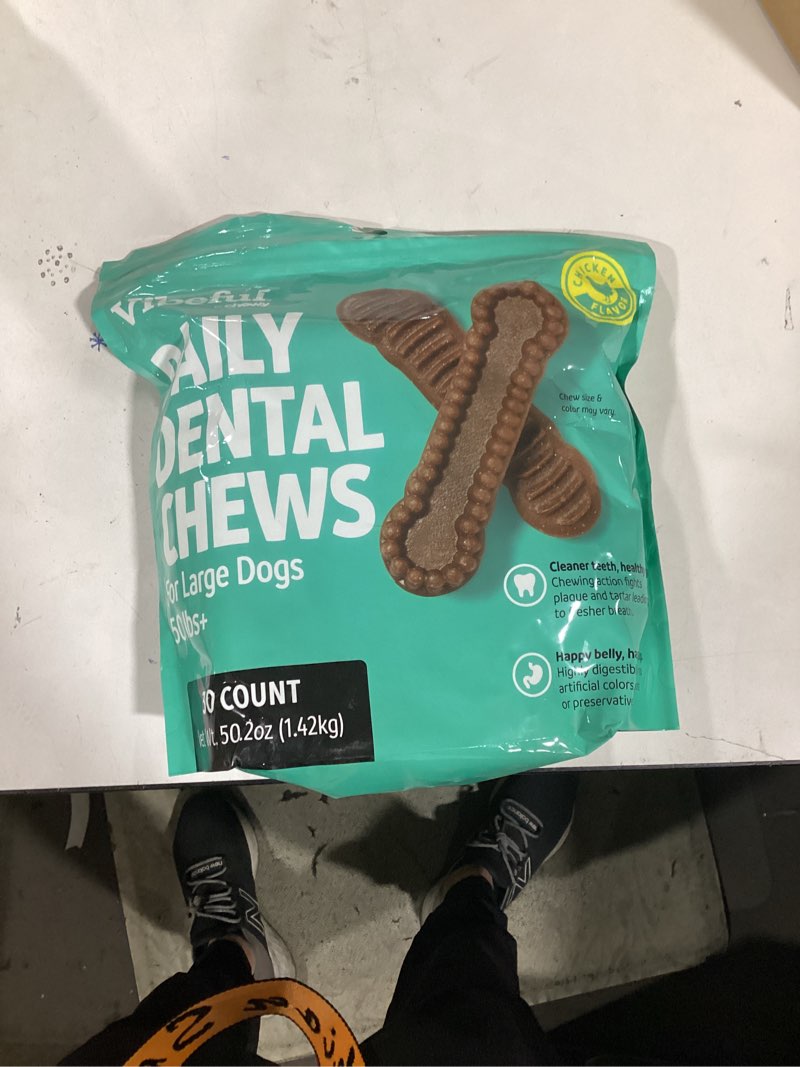 Vibeful by chewy daily dental chews chicken large 30 count 4 pack