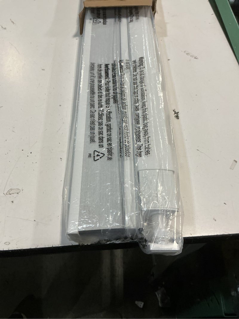 Condition photo showing Good Condition for lazblinds no tools no drill cordless cellular shades, top down bottom up (tdbu) honeycomb shades for home, blackout light blocking thermal insulation blinds for windows, 36" w x 72" h, white blackout - white 36" w x 72" h