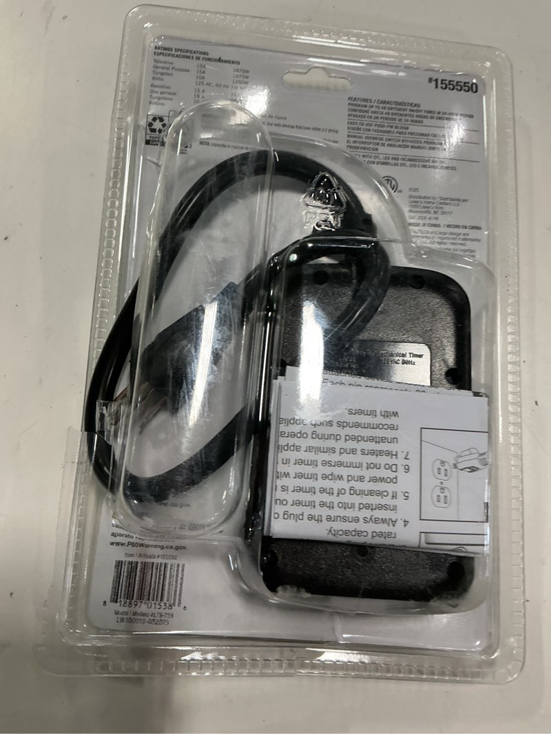 Condition photo showing Good Condition for Utilitech Outdoor Lighting Timer