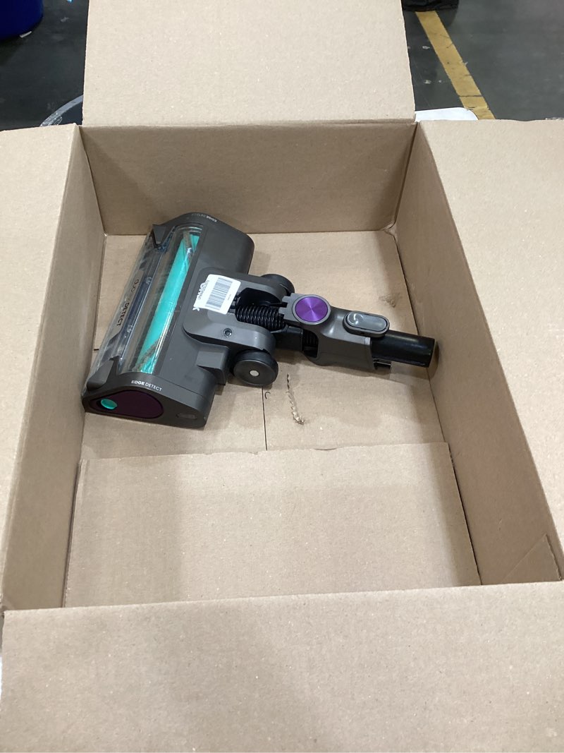 Condition photo showing As Is for shark powerdetect cordless stick vacuum, powerful suction, hepa filtration, 70-minute runtime, carpet & hard floor, portable, xl dust cup, stick vacuum for pet hair, dark gray, ip1251 powerdetect (essential)