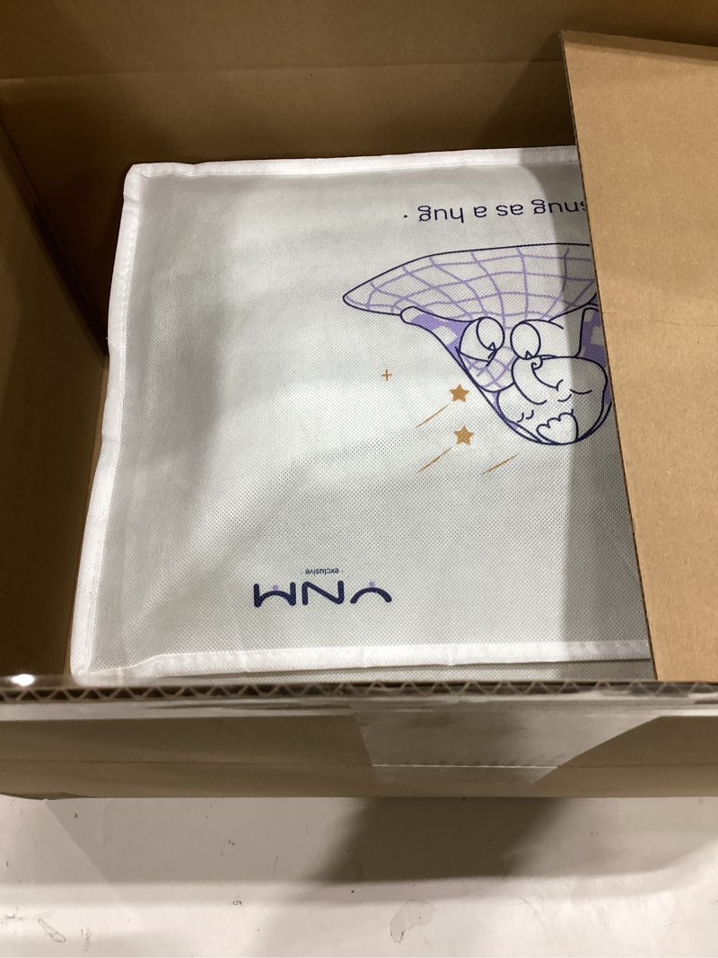 Condition photo showing New/Like New for YnM Cooling Weighted Blanket for Adults, 20lbs Heavy Bed Throw Comforter with 100% PE Fabric, Ideal for Hot Sleepers or Summer Days(88x104 Inches for Queen/King Bed, 20 Pounds, Green) 88 in x 104 in 20 lb Exclusive Cooling Pe Green