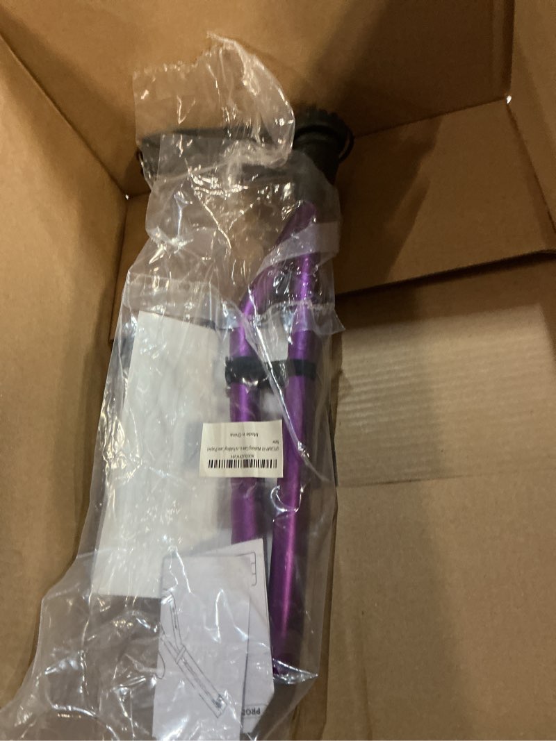 Condition photo showing Good Condition for gptcamp walking cane and walking stick for men women,lightweight folding canes with offset soft cushioned handle,adjustable & collapsible,mobility & leg surgery recovery -purple