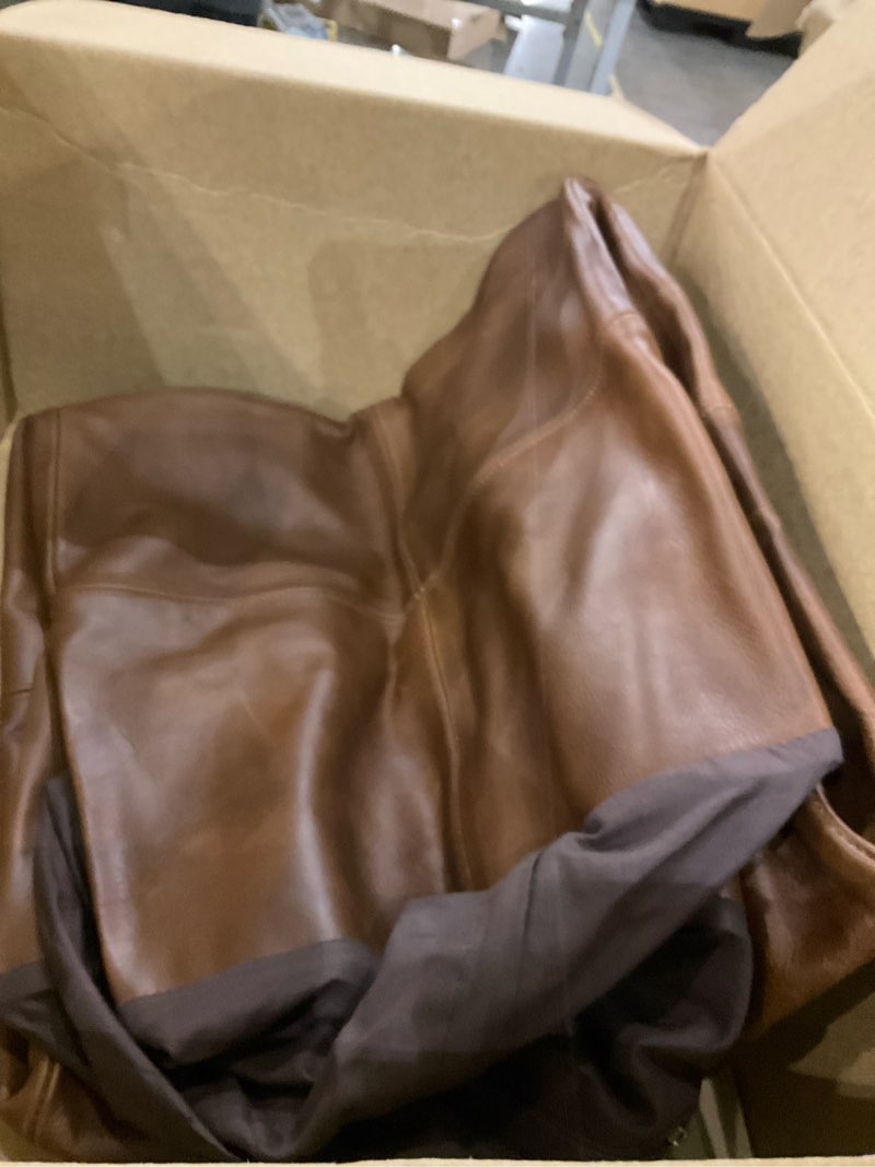 Condition photo showing As Is for Brown leather bag