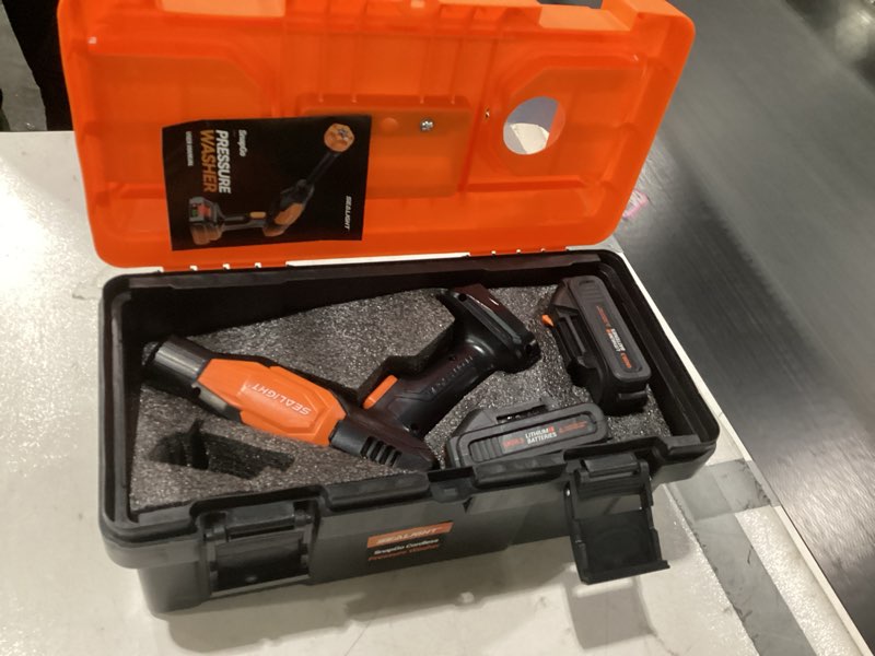 Sealight pressure washer