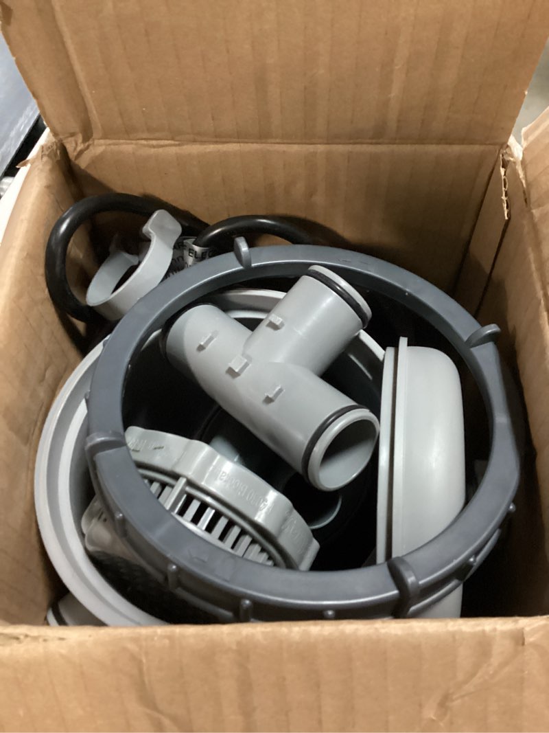 Condition photo showing As Is for coleman above-ground pool filter pump, likely model 90402uss26k-03