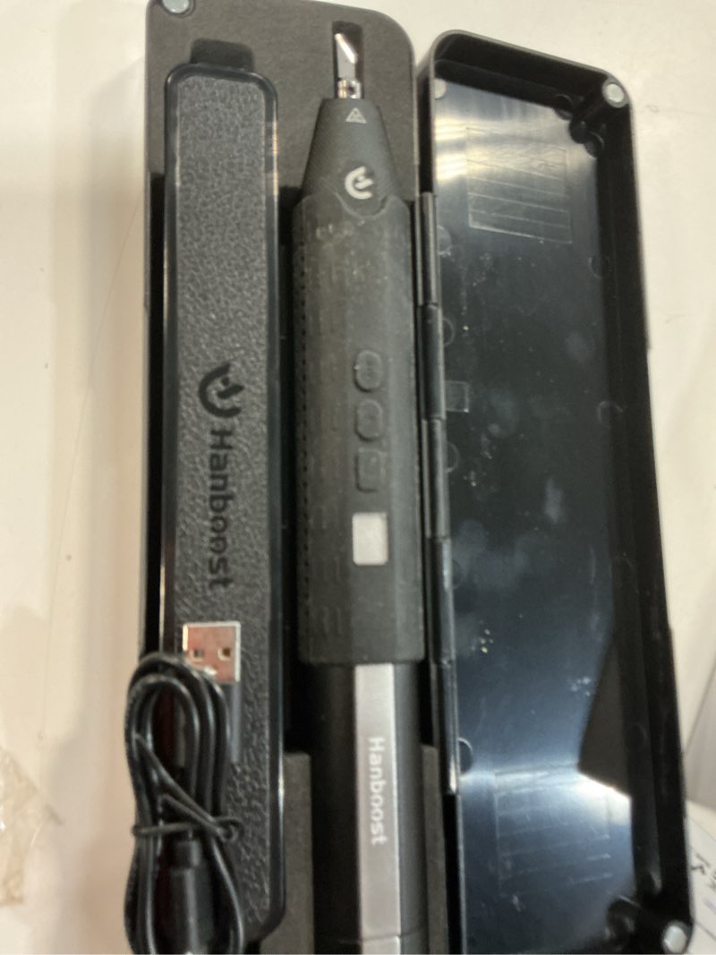 Condition photo showing As Is for hanboost c1 ultrasonic cutter with built-in battery,upgraded cordless ultrasonic knife 40,000 vibrat