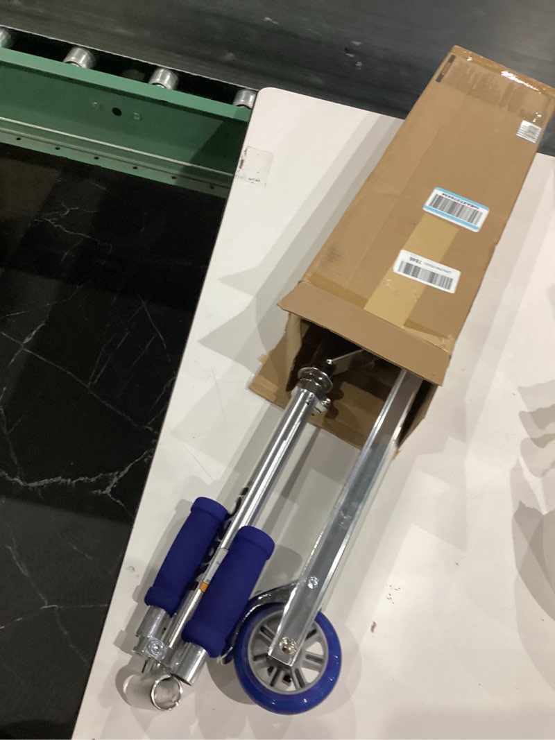 Condition photo showing Good Condition for razor a kick scooter for kids - lightweight, foldable, aluminum frame, and adjustable handlebars blue
