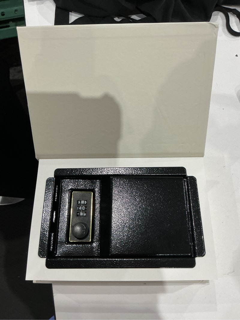 Condition photo showing Good Condition for u brands book safe - fashion gold, 8.66 x 6.02 x 1.77 in., home improvement hidden lock box, money box, cash box