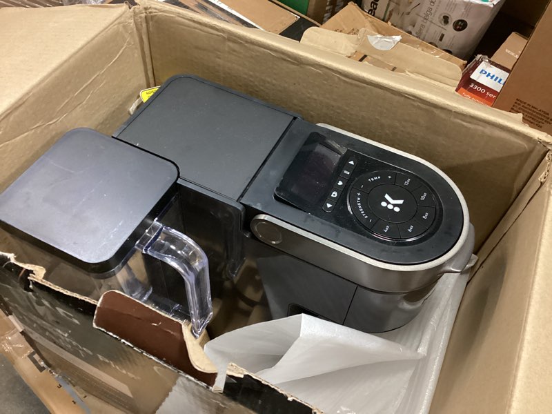 Condition photo showing As Is for Keurig K-Supreme Plus SMART Coffee Maker, Single Serve K-Cup Pod Coffee Brewer, BREWID and MultiStream Technology, 78 Oz, Black Black Maker