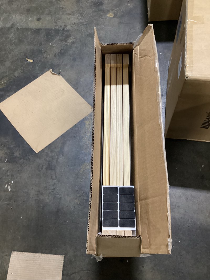 Condition photo showing Good Condition for YOCAN Paint-Free Wooden Freestanding Dog Gates for The House,Doorways, Stairs,Wood Dog Fences Indoor Pet Gate,Step Over Fence-4 Panel H:23” ?4 Panels?23.6"H