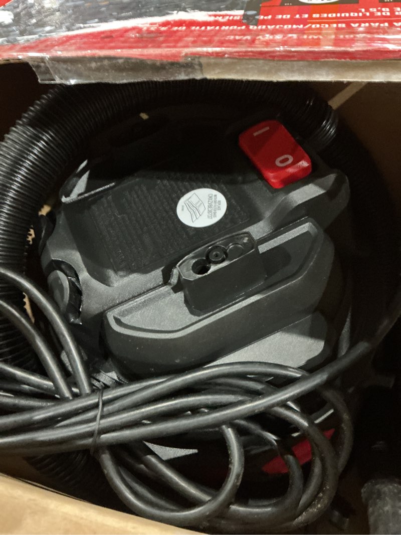 Condition photo showing Good Condition for (used)craftsman cmxevbe17250 2.5 gallon 2.5 peak hp wet/dry vac, portable shop vacuum with attachments