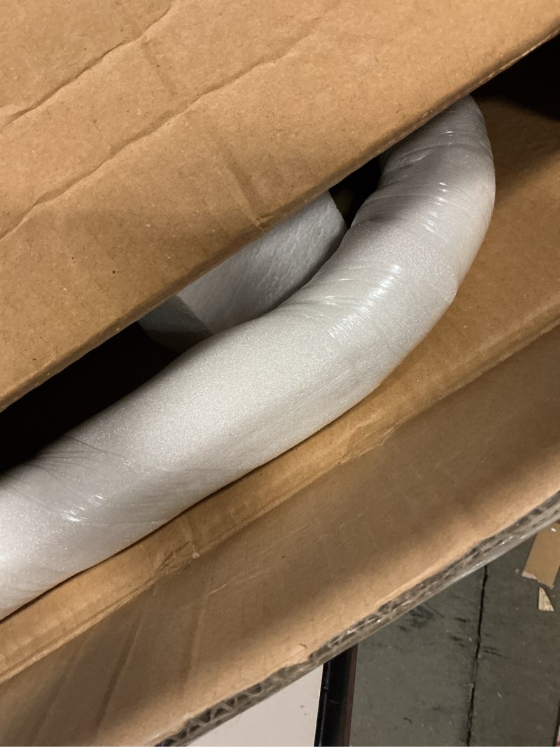 Condition photo showing New/Like New for VEVOR Pool Rail 30x22 Pool Railing 304 Stainless Steel 250LBS Load Capacity Silver Rustproof Pool Handrail Humanized Swimming Pool Handrail with Blue Grip Cover & M8 Drill Bit & Self-Taping Screws 30x22 Inch