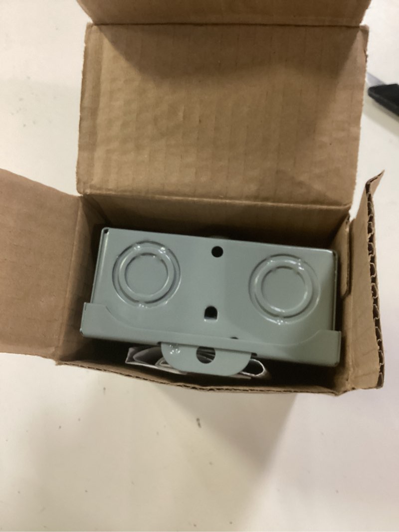 Condition photo showing As Is for ge 30 amps fusible 2-pole ac disconnect