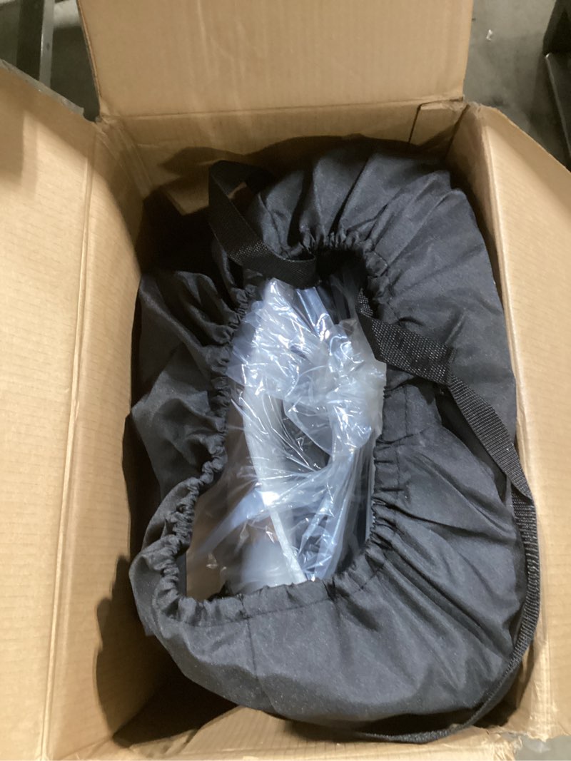 Condition photo showing New/Like New for Momcozy Stroller Footmuff | Universal, Weather-Proof, Warm Stroller Bunting Bag | Extendable Winter Cover | Adjustable Buckle Black