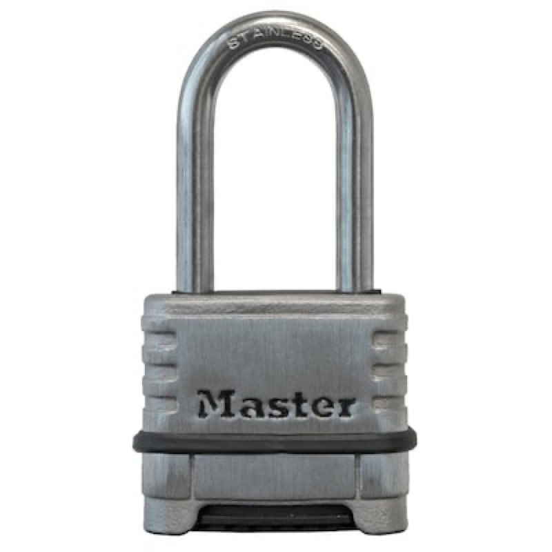 master lock heavy duty outdoor resettable combination padlock, 2-1/4-in wide x 2-in shackle