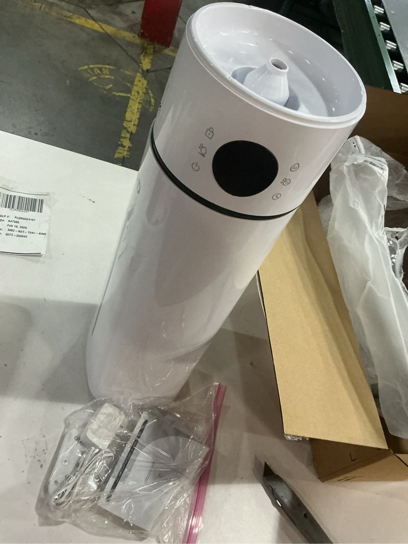 Condition photo showing As Is for JRD Humidifier Large Room 8L/ 2.1Gal, Ultrasonic Cool Mist for Bedroom, Quiet Humidifier with Remote Control, 10 Mist Modes, 24H Timer, Night Light, AI Mode, 40H Run for Home Office Baby Pets