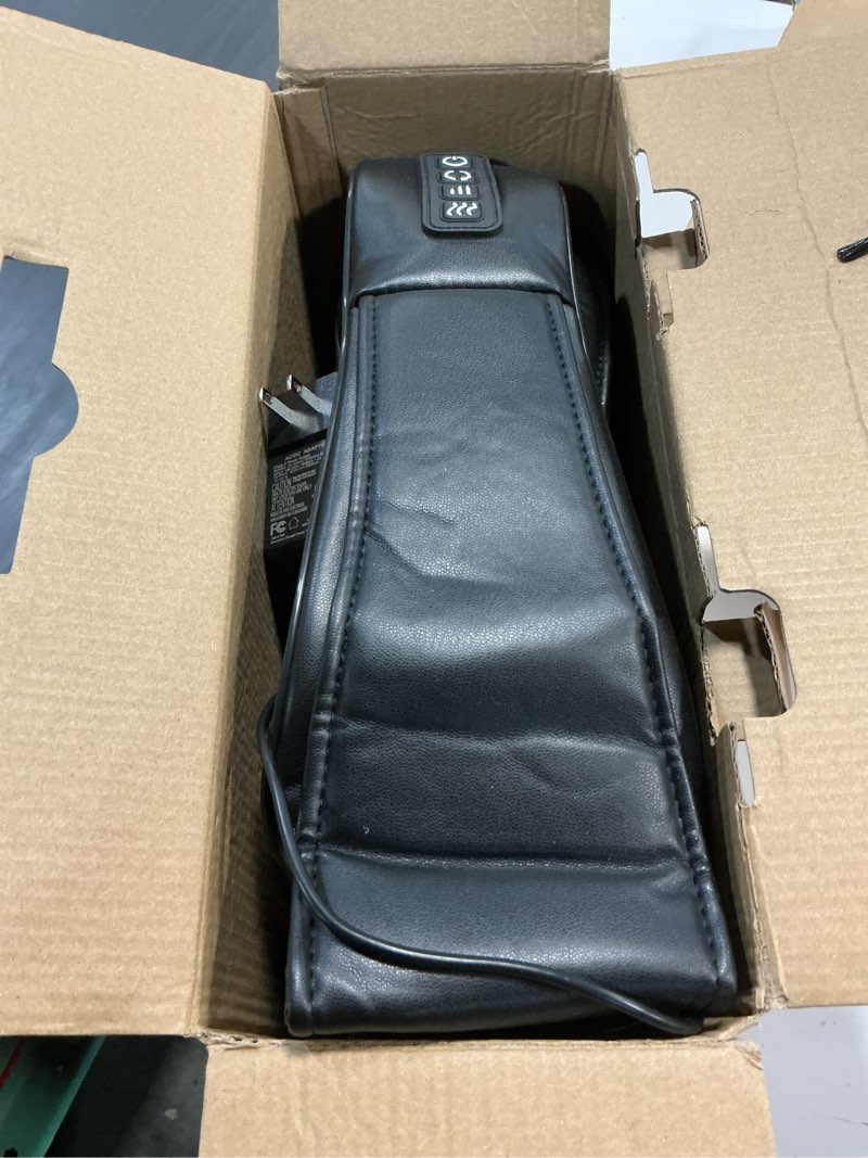 Condition photo showing Good Condition for medcursor neck massager - portable electric neck and back massager with heat, deep tissue 3d kneading pillow for muscle pain relief, ideal father’s day gift, not cordless md-nm01