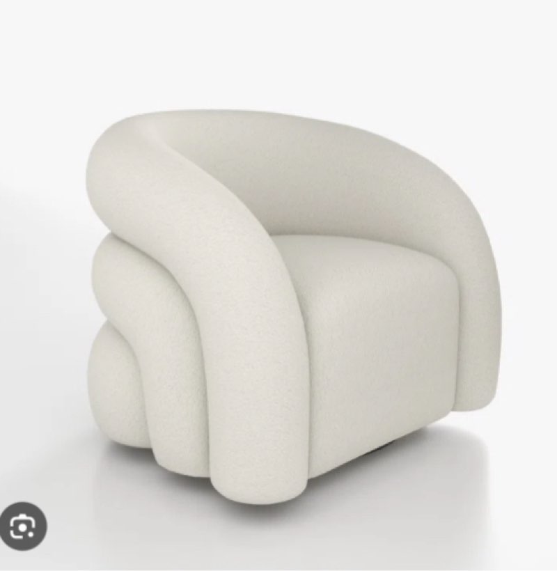 aunna upholstered swivel barrel chair
