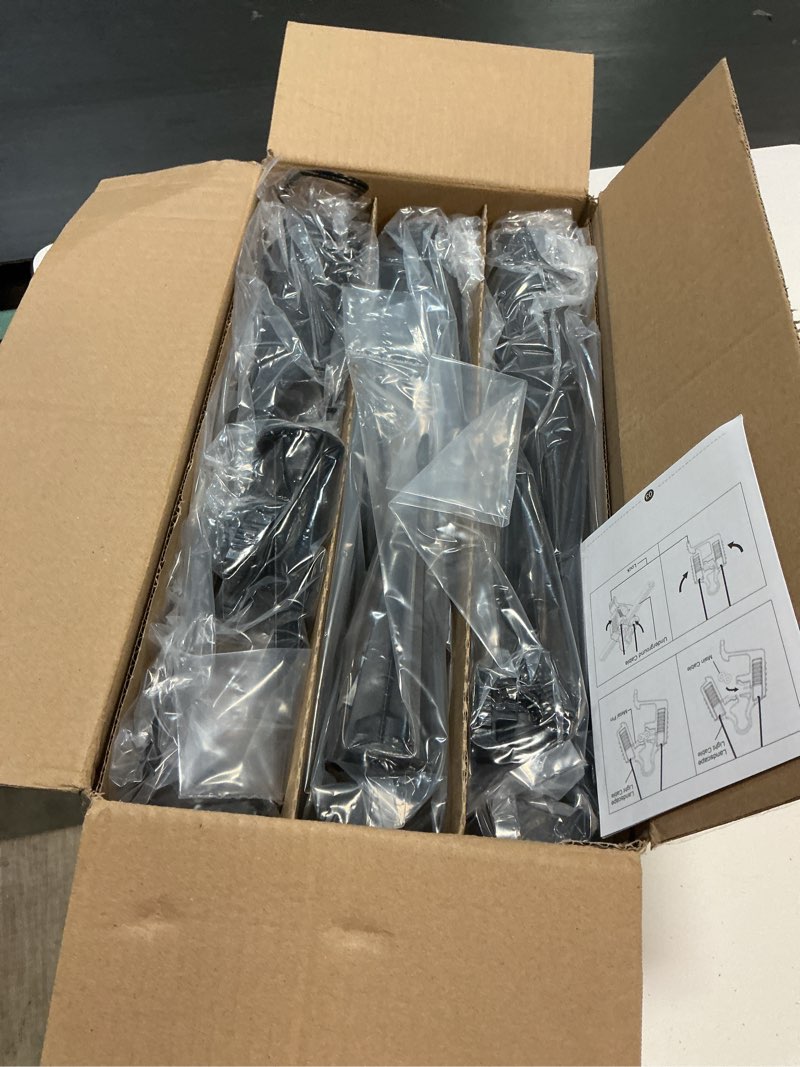 Condition photo showing New/Like New for edishine low voltage pathway lights wired, 12v 2w 150lm 3000k led landscape path lights with connectors, waterproof electric outdoor landscape lighting for walkway yard garden, cri80 6 pack