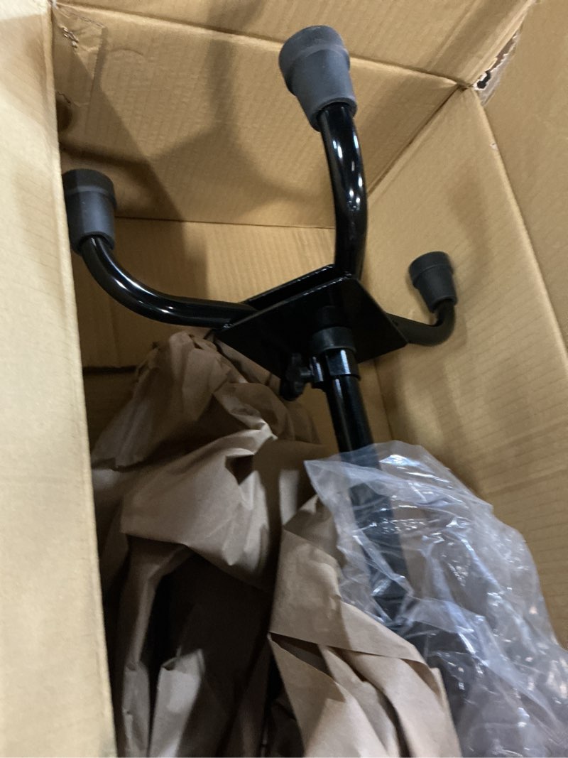 Condition photo showing As Is for nova medical products heavy duty quad cane with large base, black, 4.5 pound (5710bk) large (pack of 1) black