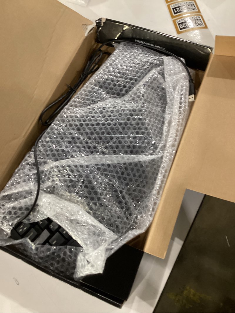 Condition photo showing New/Like New for Perixx PERIBOARD-512B Wired Ergonomic Keyboard - Split Keyboard, Wrist Rest, Natural Typing - Wired USB Connectivity - US English - Black Black Wired