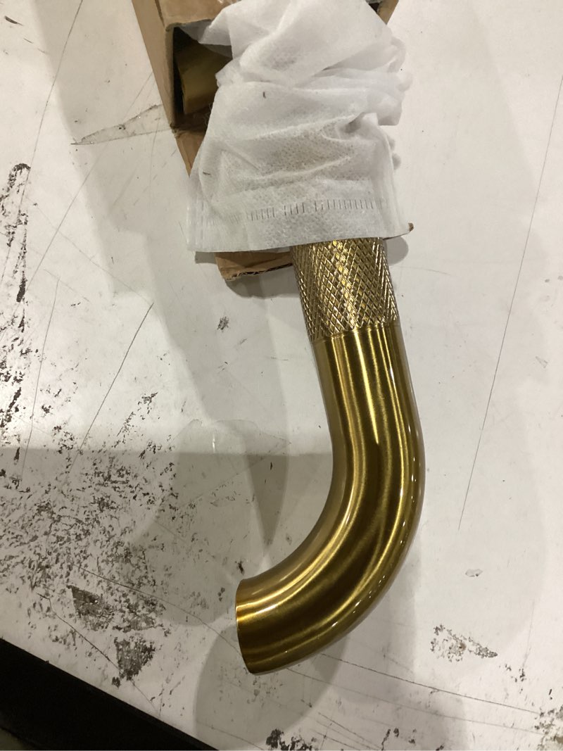 Condition photo showing New/Like New for 20 inch anti slip shower grab bar gold, munzong 2 pack bathroom grab bar, knurled bathroom balance bar,safety hand rail support handicap elderly injury senior assist bath handle 20 inch-2 pack gold