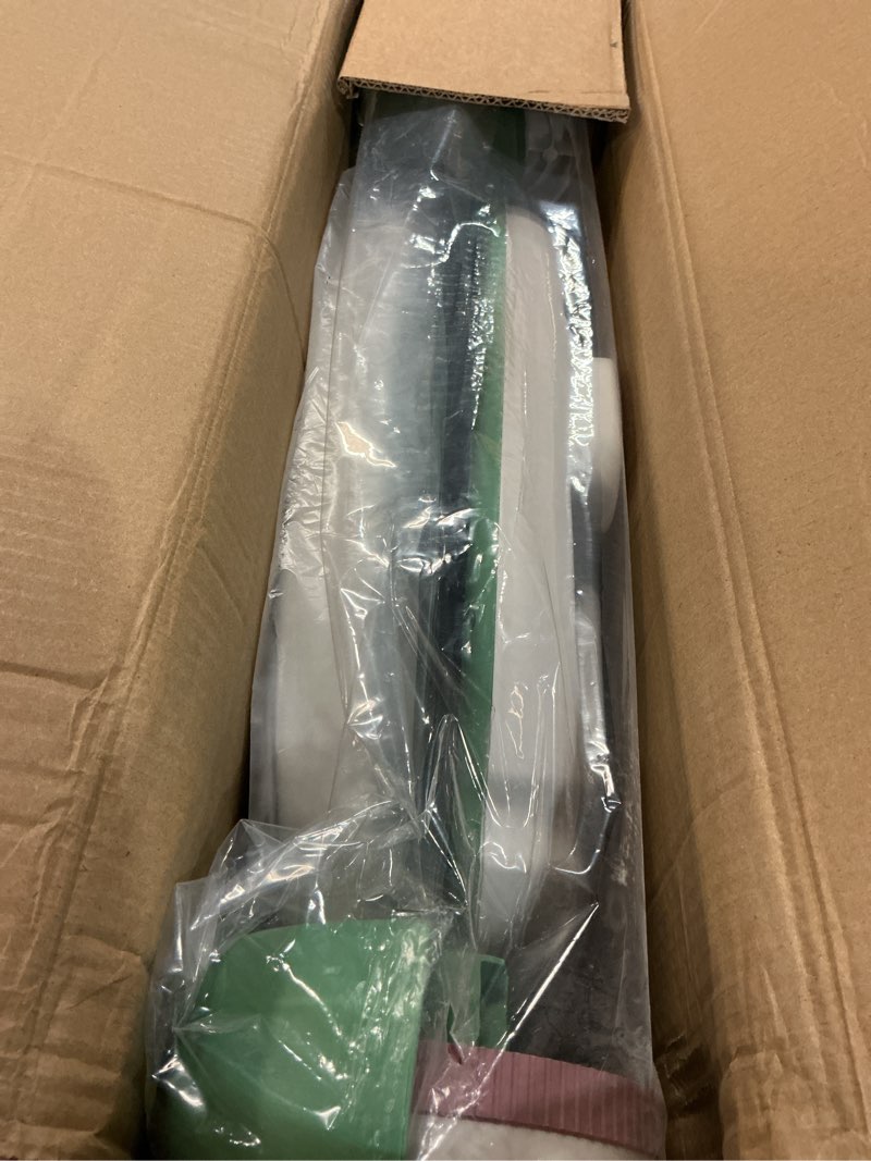 Condition photo showing New/Like New for baby walker with wheels 5 in 1 foldable activity center with mute wheels adjustable heights anti-fall push walkers for boys girls safe infant toddler walker with footrest for 6-24 months green