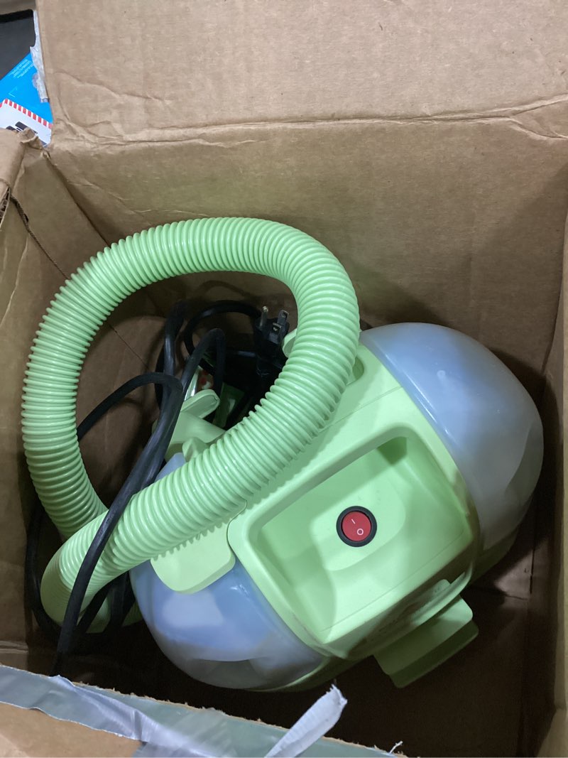 Condition photo showing As Is for BISSELL Little Green Mini Portable Carpet and Upholstery Deep Cleaner, Car/Auto Detailer, with HydroRinse Self-Cleaning Tool and 4" Tough Stain Tool, Tea Green, 4075