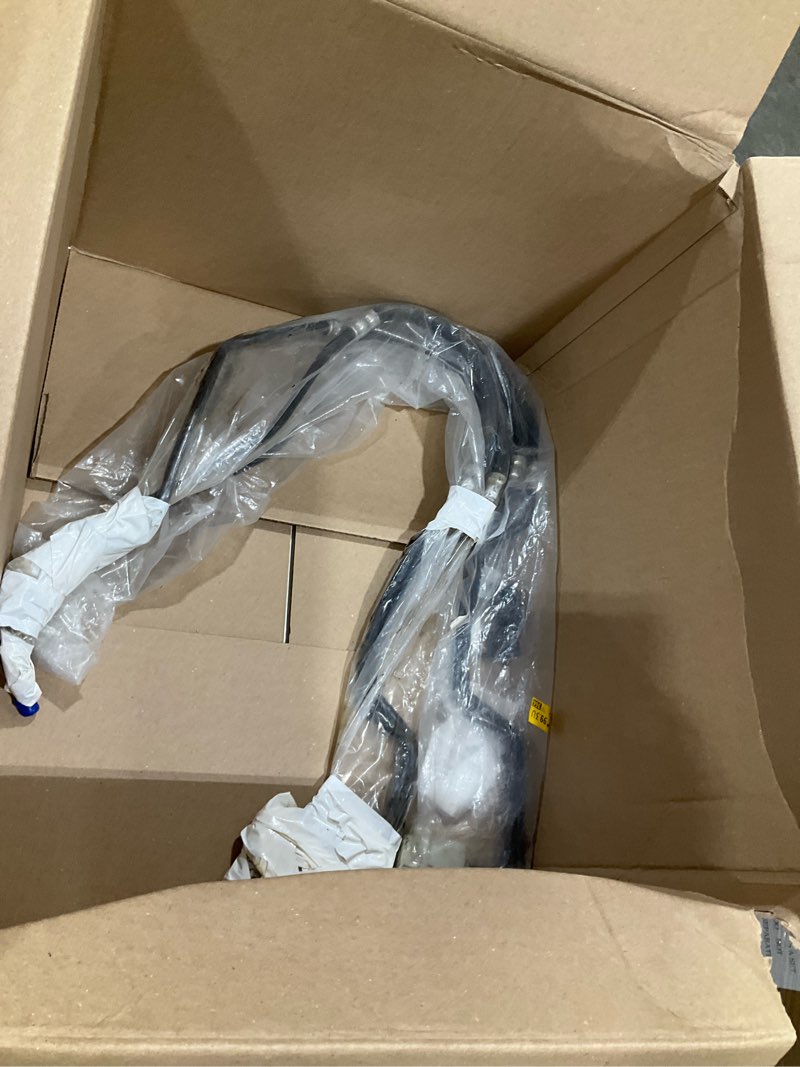 Condition photo showing As Is for engine oil cooler hose assembly compatible with chevrolet silverado for gmc sierra yukon replace # 84828848,625-209, 625209, 5801032, 20828695