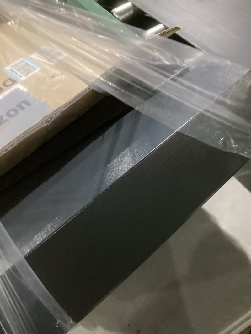 Condition photo showing Good Condition for Mailbox Wall Mount,Large Capacity Locking Mailbox for Outside,Galvanized Steel Cover and Rust-Proof Metal Post Box with Newspaper Holder,14.6"x14.6"x4.3" Grey, MD002-2G 002-2-dark Grey