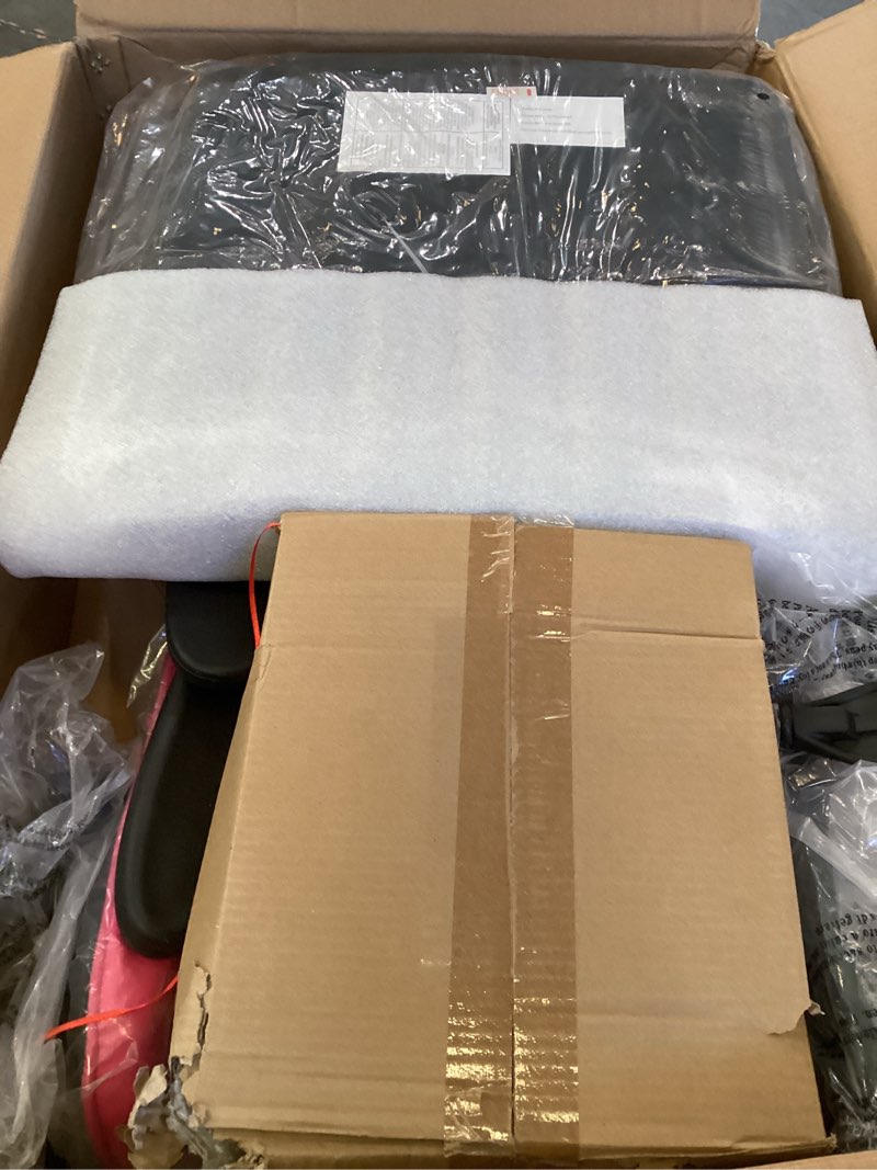 Condition photo showing New/Like New for gaming chair, black/pink