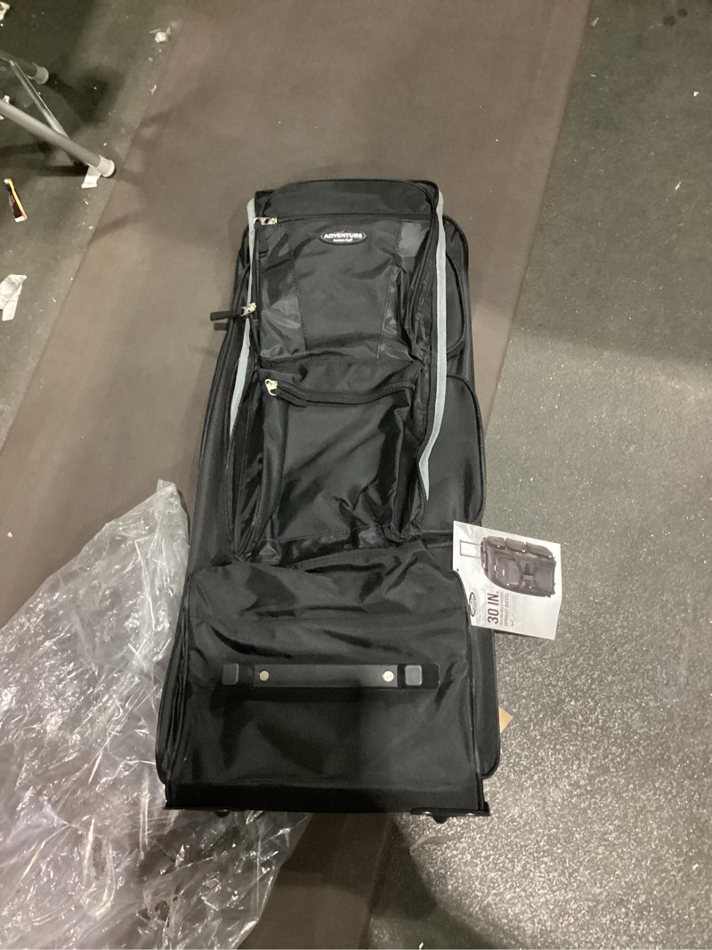 Condition photo showing Good Condition for Travelers Club Xpedition 30 Inch Multi-Pocket Upright Rolling Duffel Bag