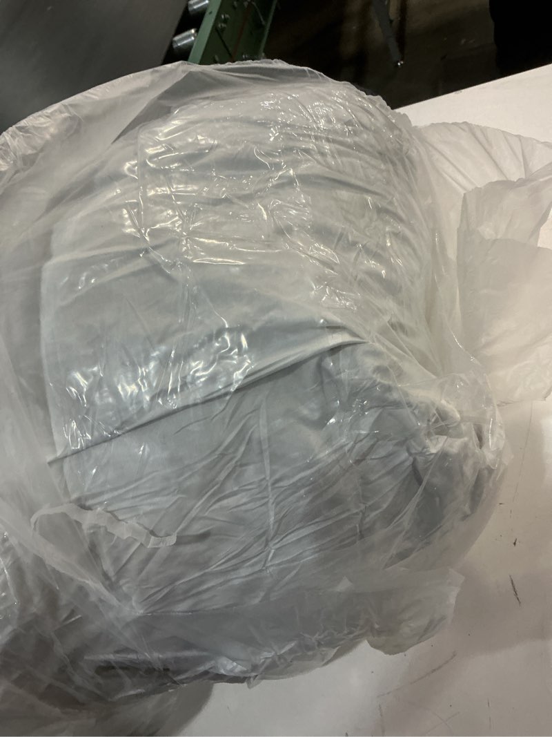 Condition photo showing As Is for MIULEE Pillow Inserts 22x22 Inch Set of 2, Feather Mix Polycotton with Cotton Fabric Square Decorative Throw Pillows for Couch Bed Sofa 22x22 Inch (Pack of 2)