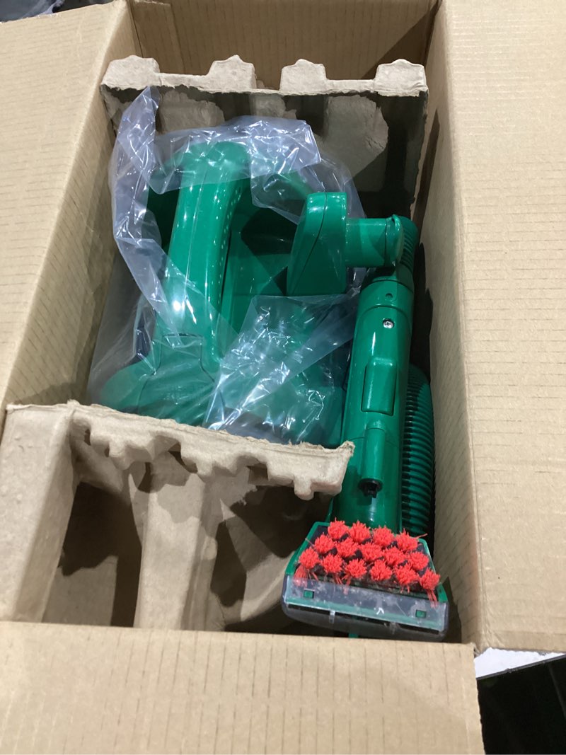 Condition photo showing As Is for BISSELL Little Green Multi-Purpose Portable Carpet and Upholstery Cleaner, Car and Auto Detailer, with Exclusive Specialty Tools, Green, 1400B