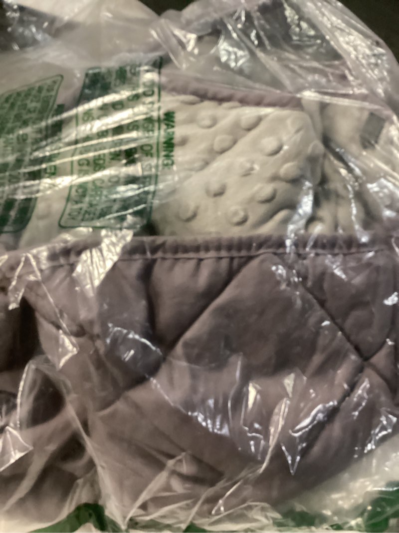 Condition photo showing Good Condition for maxtid weighted blanket for kids 5lbs 36"x48" cotton kids blanket for boys & girls weighted throw blanket children bedding gifts for 3 4 5 6 7 8+ year old kid small weighted comfort blankets grey 36"x48" 5lbs
