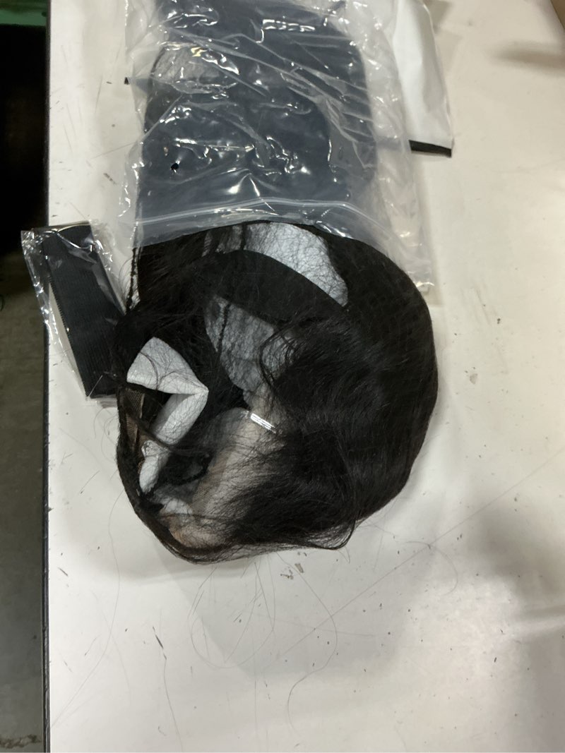 Condition photo showing Good Condition for pisry wear and go glueless wigs human hair pre plucked pre cut 180% density 6x4 ready to wear lace f