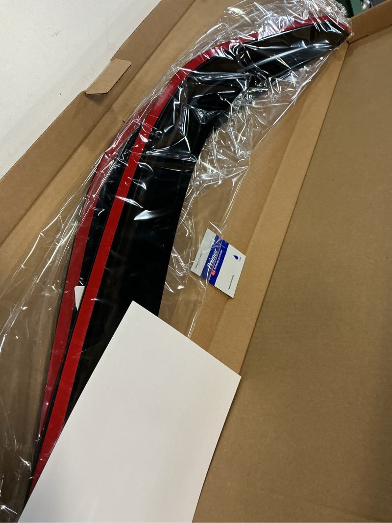 Condition photo showing Good Condition for window visors rain guards for 1999-2007 chevy silverado/gmc sierra 1500, window vent wind deflectors visors shades for 99-06 silverado/sierra 2500, 01-07 silverado/sierra 3500 standard cab, 2 pcs