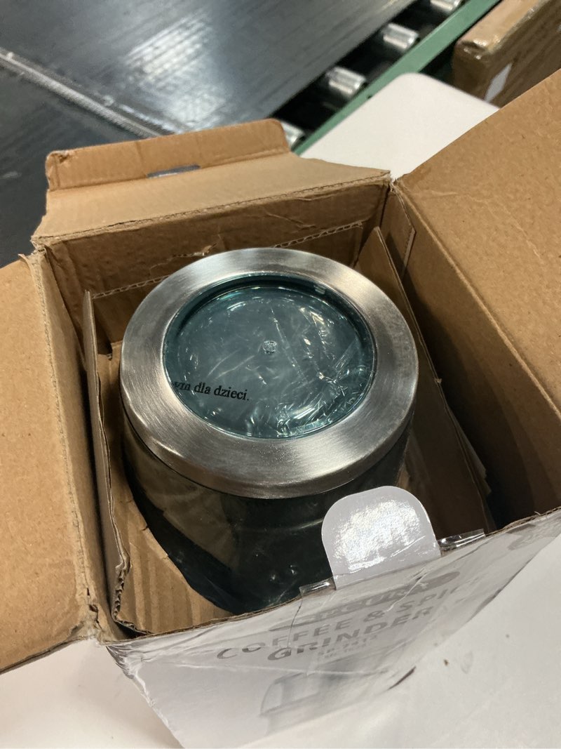 Condition photo showing Good Condition for secura electric coffee grinder and spice grinder with 2 stainless steel blades removable bowls 2 removable bowl