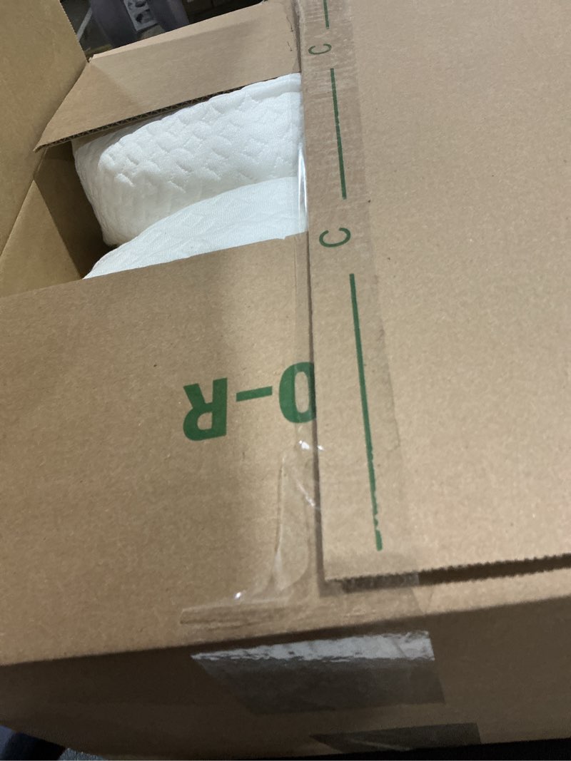 Condition photo showing Good Condition for Cosy House Collection Luxury Rayon Derived from Bamboo Shredded Memory Foam Pillow - Adjustable & Removable Fill - Cool & Breathable Cover with Zipper for Side, Back, & Stomach Sleepers (King) White King (Pack of 1)