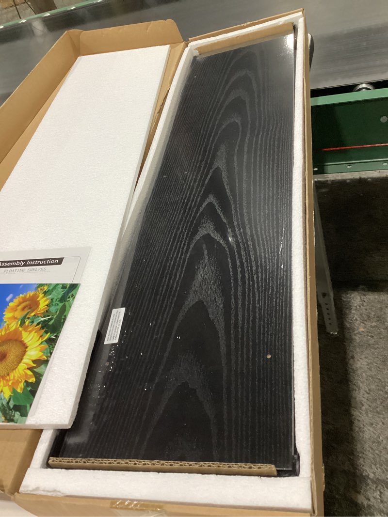 Floating shelves 2p-31.5 black 