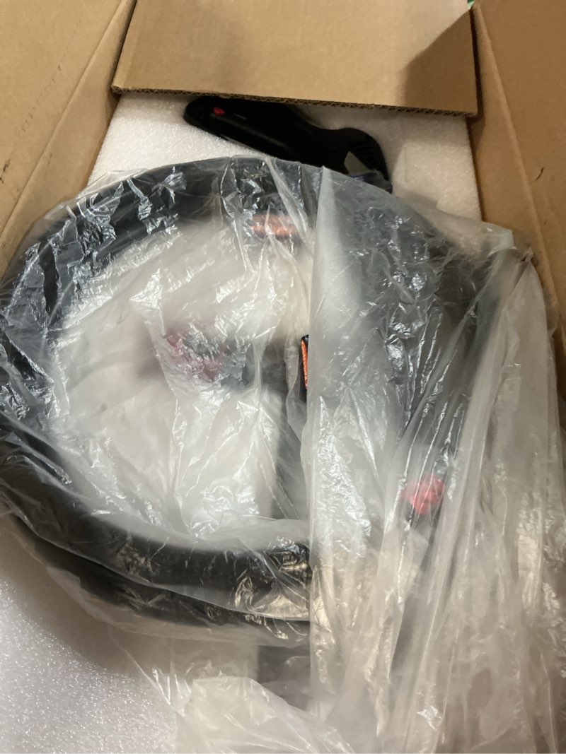 Condition photo showing Good Condition for co2 fog machine, handheld fog gun, cannon fog machine with led lights effect, fogger, smoke gun with 3 meter gas hose for night club party, dj effects