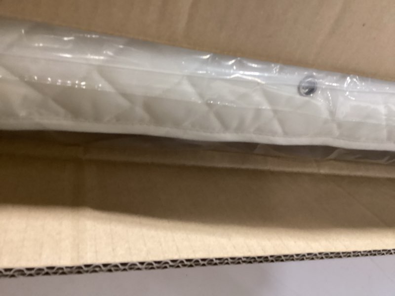 Condition photo showing New/Like New for baby crib for newborn, baby bassinets bedside sleeper with breathable mesh & mattress, easy move crib for newborns with lockable wheels, 4-adjustable height beside bassinet (beige)