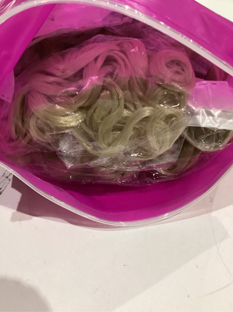 Condition photo showing As Is for 8 Packs Curly Crochet Hair GoGo Curl Crochet hair for Black Women Deep Wave Braiding hair,Synthetic Bohemian Crochet Braid Water Wave Crochet hair Extensions (613#, 18inch) 613 18 Inch