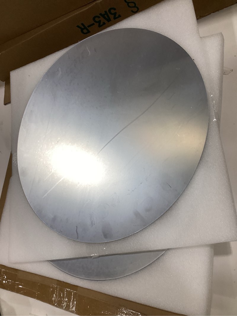 Amyhill 8 Pcs Round Mirrors for Centerpieces Table Decorations Acrylic Circle Mirrors Tray Candle Pl