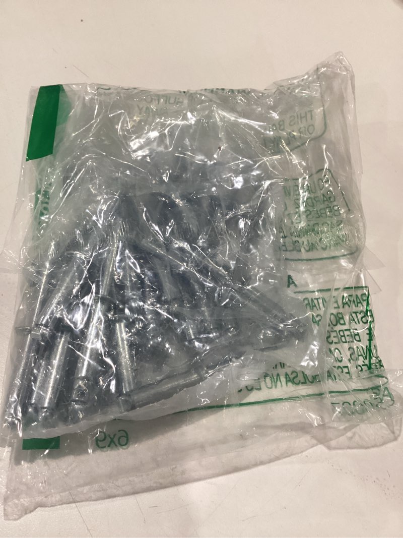 Condition photo showing Good Condition for Fastenere Pop Rivets - 1/4" x 3/4" (25 pcs) Heavy Duty, Open-End, Low Carbon Steel, Dome-Head Blind Rivets, Corrosion-Resistant & High Shear Strength, 8-12 Gap 0.626"-0.750" 1/4" x 3/4" (8-12) (25 Pack)