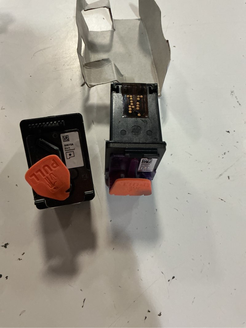 Condition photo showing As Is for smart tank plus 651 printhead x4e75a m0h50a print head for hp smart tank 510 515 530 532 580 610 615 618 500 5100 series smart tank plus 551 550 570 650 series | x4e75a black and m0h50a tri-color