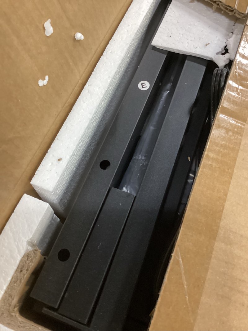 Condition photo showing Good Condition for GRLEAF 78" Sofa Table with Built-in Power Strip (4 AC Outlets & 4 USB Ports) – 4.9ft Power Cord, Metal Frame, Easy Assembly, Long Couch Table Behind Sofa, Hallway, Living Room and Home Office | Black Black 78in