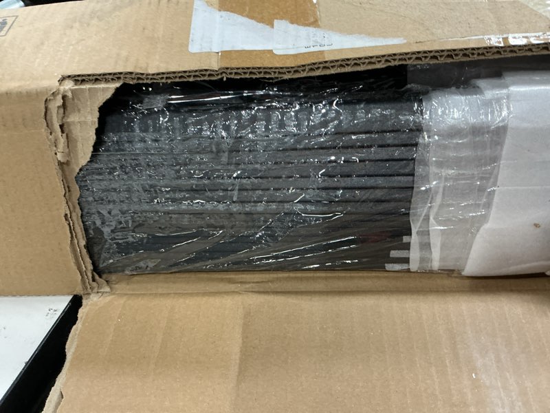 Condition photo showing New/Like New for 15 pack metal fence post, 7ft heavy duty garden fence post for wire fence, fence posts no dig u post for lawn, garden, farm 7ft 15pcs