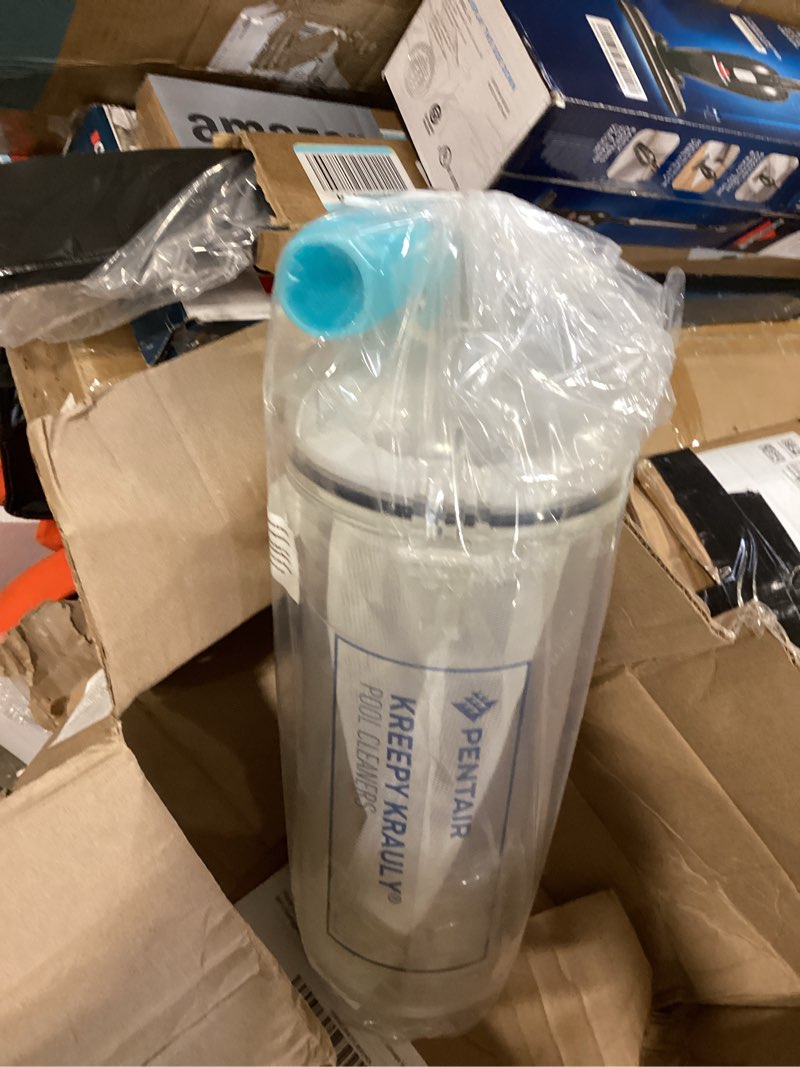 Condition photo showing As Is for pentair r211084k clear leaf trap with handle replacement pool and spa automatic pool cleaner