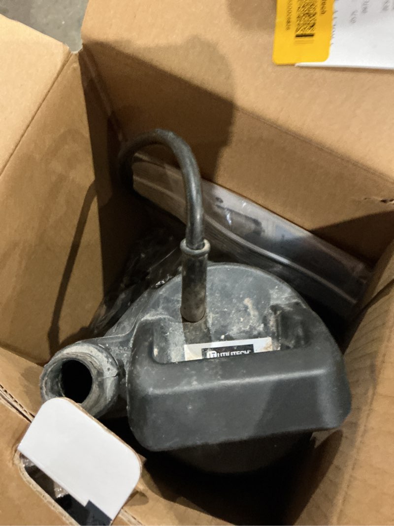Condition photo showing As Is for utilitech 1/3-hp 115-volt 30-gpm thermoplastic submersible utility pump